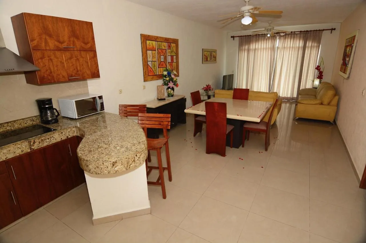 Hotel apartamentowy Rinconada Del Mar Apartamentos Playa del Carmen