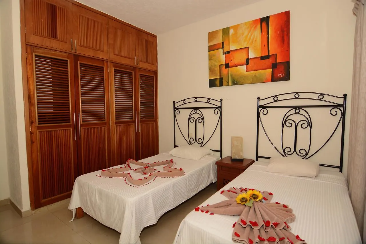 Hotel apartamentowy Rinconada Del Mar Apartamentos Playa del Carmen